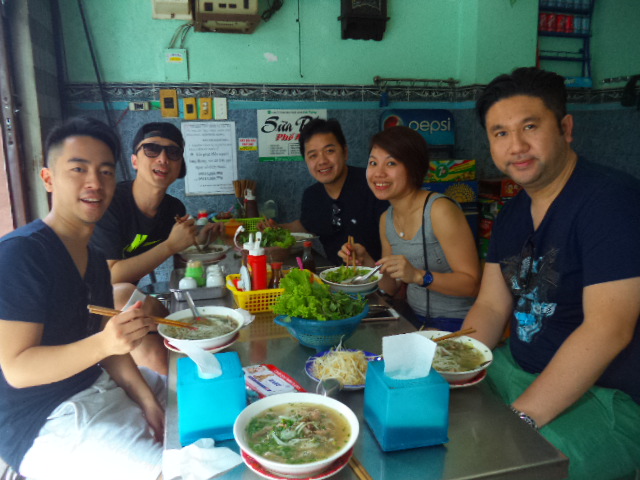 Food tour by motorbike